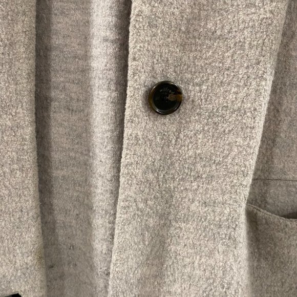 WILFRED MERINO WOOL HEATHER GREY COAT SIZE SMALL - Picture 5 of 11